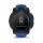 Garmin Instinct® AMOLED black mit Silikon-Wechselarmband 22 mm bolt blue