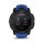 Garmin Instinct® AMOLED black mit Silikon-Wechselarmband 22 mm bolt blue