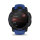 Garmin Instinct® AMOLED black mit Silikon-Wechselarmband 22 mm bolt blue