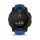Garmin Instinct® AMOLED black mit Silikon-Wechselarmband 22 mm bolt blue