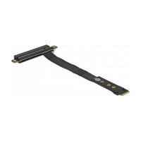 Delock M.2 Key M zu PCIe x16 NVMe Adapter mit 20 cm Kabel