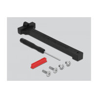 Delock Adapter M.2 Key A+E Stecker zu Key M Slot gewinkelt mit Halterung
