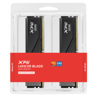 ADATA DIMM 16 GB DDR5-5600 (2x 8 GB) Dual-Kit (schwarz, AX5U5600C468G-DTLABBK, XPG Lancer Blade, INTEL XMP, AMD EXPO)
