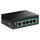 TRENDnet TI-B541 5-Port DIN-Rail Switch, PoE++ Powered mit PoE Pass-Through