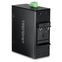 TRENDnet TI-PGLC80 8-Port Gigabit PoE+ Industrial DIN-Rail Mini Switch