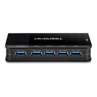 TRENDnet TK-U404 4-Port Sharing Switch 4 PC/1 User USB 3.1