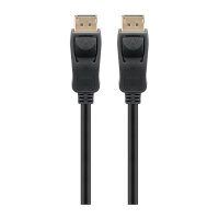 Goobay 1m DisplayPort™-Kabel 1.4, zertifiziert, 32,4 Gbit/s