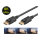 Goobay 1m DisplayPort™-Kabel 1.4, zertifiziert, 32,4 Gbit/s