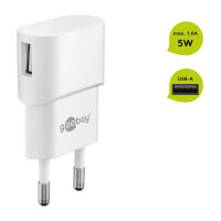 Goobay USB-Ladegert 1 A (5W) wei (wei)