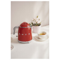SMEG KLF05RDEU Mini Wasserkocher Rot