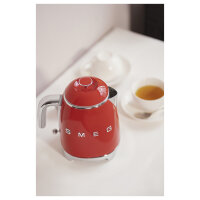 SMEG KLF05RDEU Mini Wasserkocher Rot