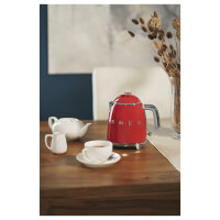 SMEG KLF05RDEU Mini Wasserkocher Rot