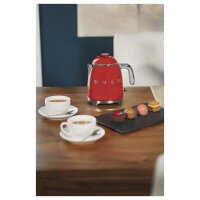 SMEG KLF05RDEU Mini Wasserkocher Rot