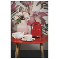 SMEG KLF05RDEU Mini Wasserkocher Rot