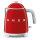 SMEG KLF05RDEU Mini Wasserkocher Rot