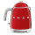 SMEG KLF05RDEU Mini Wasserkocher Rot