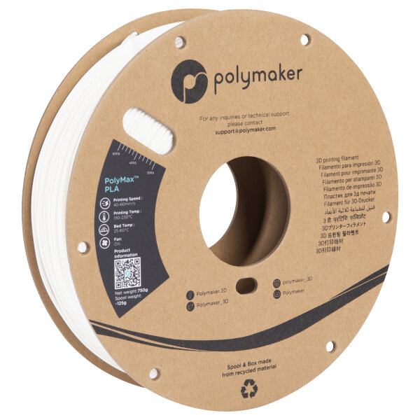 TOUGH PLA 1,75mm WHITE 0,75kg