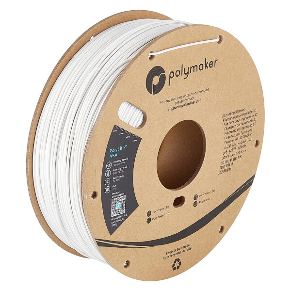 ASA 1,75mm WHITE 1kg