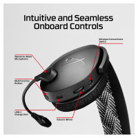 Kingston HyperX Cloud Jet - Headset - kabellos - Schwarz