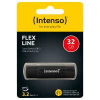 STICK Intenso Flex Line 32 GB (schwarz, USB-C und USB-A)