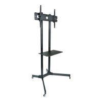 Techly TV LED/LCD Wagen f. LCD LED TV 30"-65" höhenverstellb