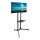 Techly TV LED/LCD Wagen f. LCD LED TV 30"-65" höhenverstellb