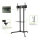 Techly TV LED/LCD Wagen f. LCD LED TV 30"-65" höhenverstellb