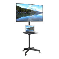 Techly TV Wagen/Trolley, 23"-55" LCD/LED TV