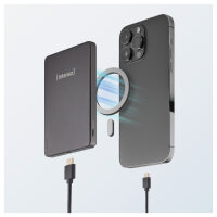 Intenso Magnetic Wireless Power Bank MW5000 grau