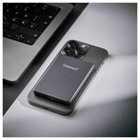 Intenso Magnetic Wireless Power Bank MW5000 grau
