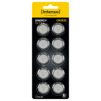 Intenso Lithium Knopfzellen Energy Ultra CR 2032 10er Blister