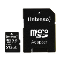 CARD Intenso UHS-I Professional 512 GB microSDXC...