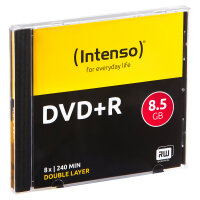 DVD+R DL 8,5 GB (8-fach, 5 Stck)