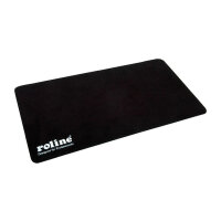 ROLINE Mausmatte, 3in1 Notebook Combo Mousepad, schwarz
