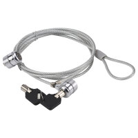 Conceptronic CNBSLOCK15T Doppel-Notebook-Schloss