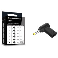 CONCEPTRONIC USB-C PD100W->Multi 4.0x1.7mm Adap.18-20V sw
