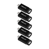 STICK PNY Elite - USB-Flash-Laufwerk - 64 GB - USB-C