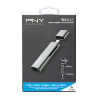 PNY USB-C CARD READER - USB ADAPTER