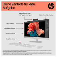 AIO HP Desktop 24-cr0401 RYZ 7520U/8GB/512SSD/W11 Home White