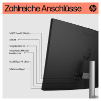 AIO HP Desktop 24-cr0401 RYZ 7520U/8GB/512SSD/W11 Home White