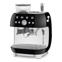 SMEG EGF03BLEU Espressomaschine. Kaffeevollautomat 50s Style. schwarz