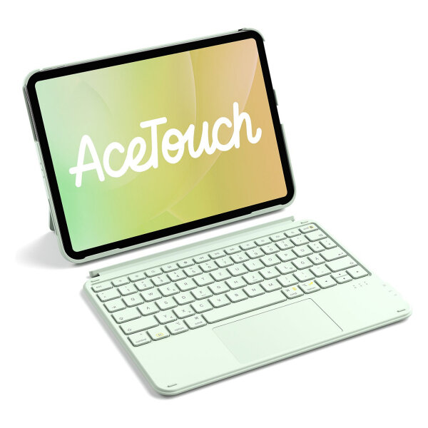 inateck Keyboard iPad 11" iPad Air 4/5Gen Com. QWERTZ green