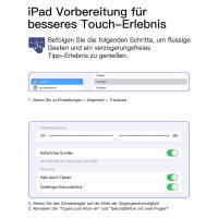 inateck Keyboard iPad 11" iPad Air 4/5Gen Com. QWERTZ green