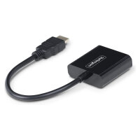StarTech HDMI to VGA Adapter, 1080p, Active Video Converter - Videoadapter - HDMI männlich zu HD-15 (VGA)