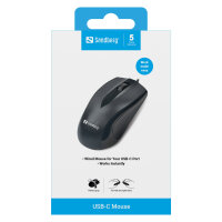 631-04 SANDBERG Maus 3Tasten Kabel USB-C