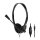 Logilink Stereo-Headset, 1x 3,5-mm-Klinke Bügelmikro Eco-Box