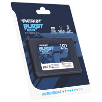 Patriot Burst Elite 1,92 TB (schwarz, SATA 6 Gb/s, 2,5")
