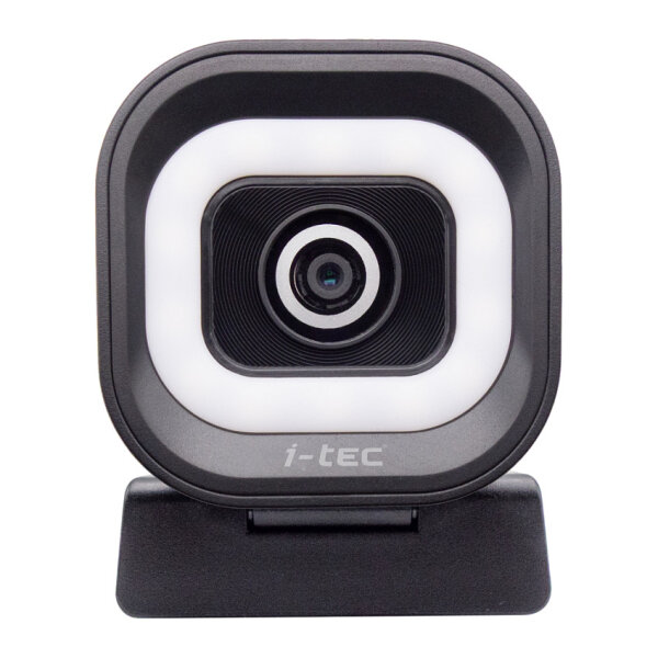 I-TEC SOLOMON 700 STREAM 4K Webcam with Ring Light