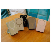 Verbatim Power Bank mit Standfu mag.wireless 10000mA schw. 32264