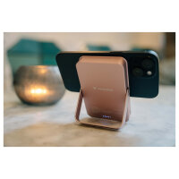 Verbatim Power Bank mit Standfu mag.wireless 10000mA schw. 32264
